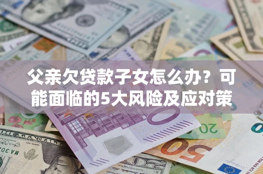 北京父亲欠贷款子女怎么办？可能面临的5大风险及应对策略
