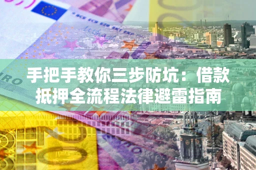 北京手把手教你三步防坑：借款抵押全流程法律避雷指南